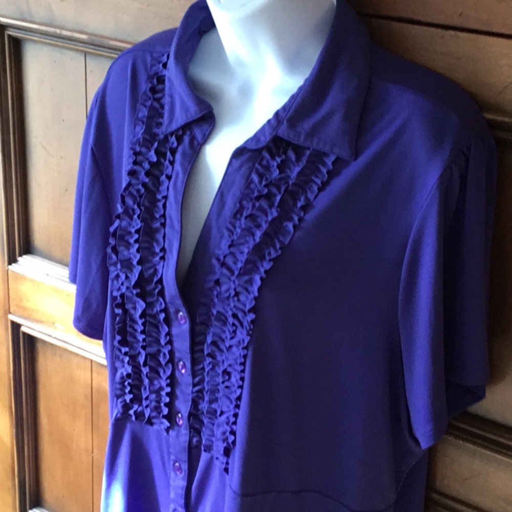 Dress Barn Short Sleeve Blouse